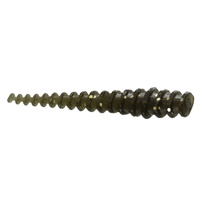 13 Fishing Squidworm Panfish Plastics Black Magic
