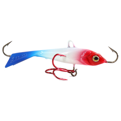 Clam Tikka Mino Jigging Lure | Red Gold Holographic; 7/8 oz. | FishUSA