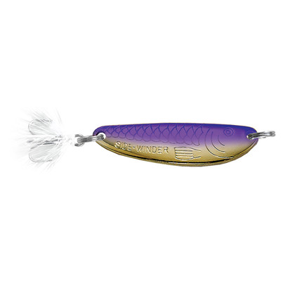 Acme Tackle Ice-Winder Flutter Spoon Gold Purple