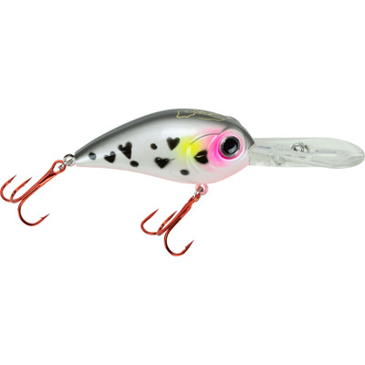 Jenko CCMC Crappie Crankbait 2 inch Midnight Chartreuse