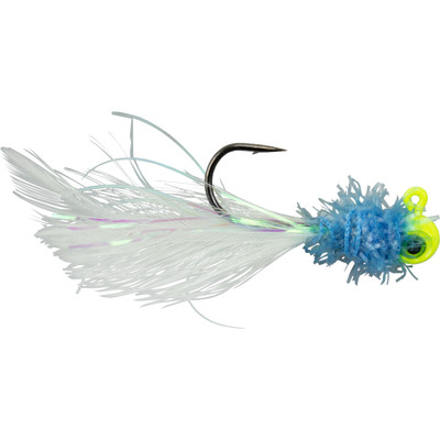 Jenko Warbird Hand Tied Jigs Yellow Blue White