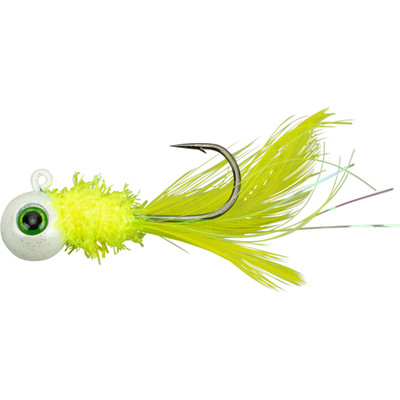 Jenko Fishing Warbird Hand Tied Jigs 1/4 oz / White/Chart/Chart