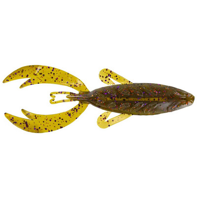 Big Bite Baits 4 in. Rojas Fighting Frog, Green Pumpkin