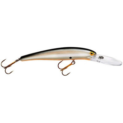 Bomber Long A Fishing Lure (Chrome/Black Back, 4 1/2-Inch