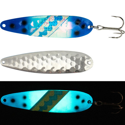 Moonshine Lures RV Series Trolling Spoon Blue Knight