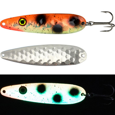 Moonshine Lures RV Series Trolling Spoon Orange Goby