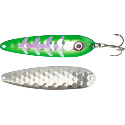 Moonshine Lures New Moon Series Trolling Spoon Green Slice