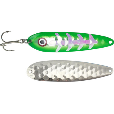 Moonshine Lures New Moon Series Trolling Spoon Green Slice
