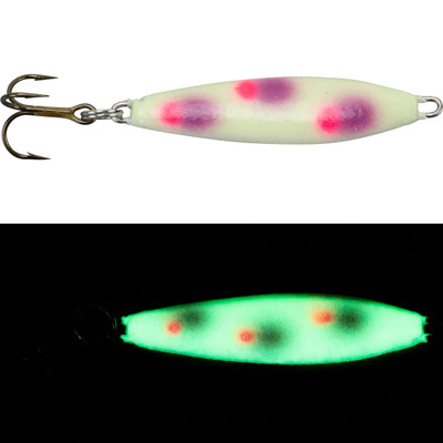 Moonshine Lures Shiver Spoon Purplez-it