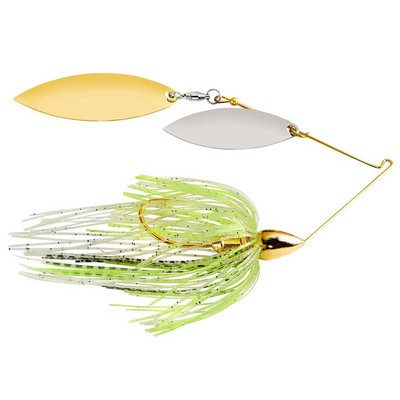 War Eagle Double Willow Spinnerbait Gold Spot Remover