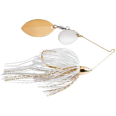 War Eagle Finesse Spinnerbait White Gold - G