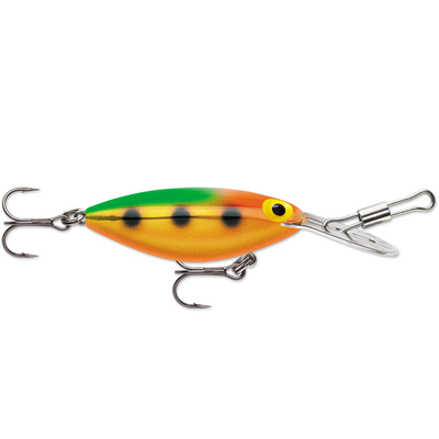 Pre Rapala Storm Hot N Tot AH 2.5” Thin Fin CHART ORANGE HB Plug Lure USA