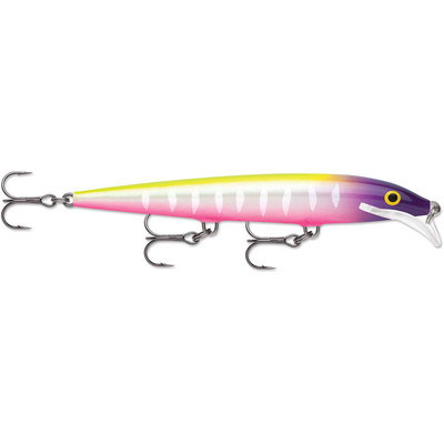  Rapala F11s Floating 11 Rap Lure, Silver, 4-3/8