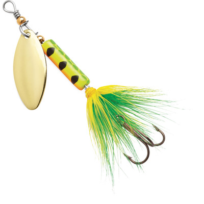 Blue Fox Whip Tail Deep Runner Inline Spinner - Firetiger - 1/8 oz.