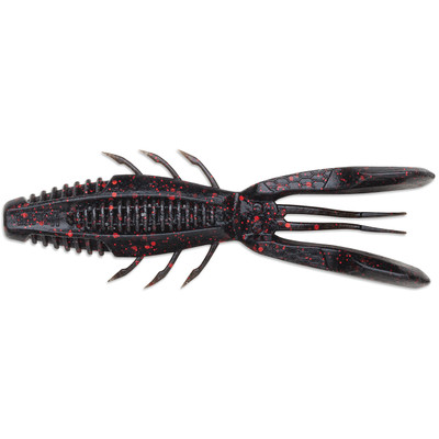 Rapala CrushCity Bronco Bug Black Red Flake