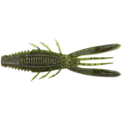 Rapala CrushCity Bronco Bug Green Pumpkin Chartreuse Pepper