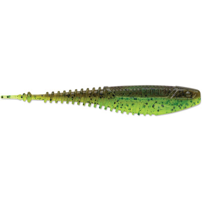 Rapala Crush City Freeloader Green Pumpkin Chartreuse Pepper