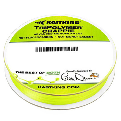 KastKing TriPolymer Advanced Monofilament Fishing Line 300 yd Ice Clear 2 lb