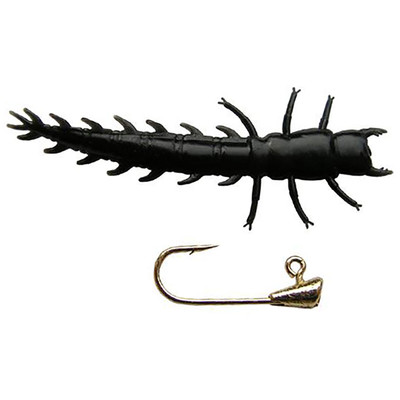 Leland's Lures Trout Magnet Bugs Small Hellgrammite