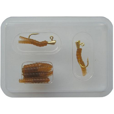 Leland's Lures Mini Magnets Brown