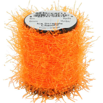 SemperFli Ice Straggle Chenille Fluorescent Orange