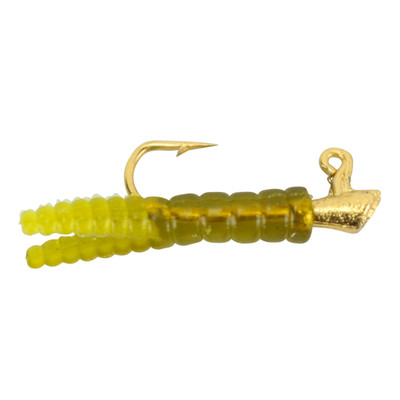 Leland's Lures Mini Magnets Olive