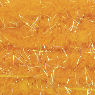 SemperFli Guard Hair Chenille Fluorescent Orange Sunburst