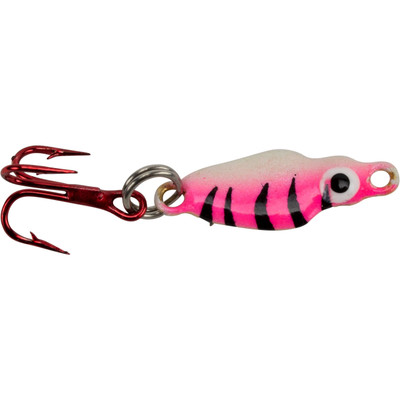 Lindy Frostee Jigging Spoon Pink Tiger Glow