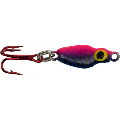 Frostee Jigging Spoon - Glo Perch by Lindy at Fleet Farm