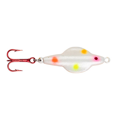 Lindy Rattl'n Flyer Jigging Spoon Wonderbread Glow