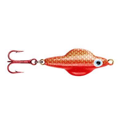  Lindy RattlN Flyer Spoon Hybrid Ice Fishing Lure Jigging  Spoon