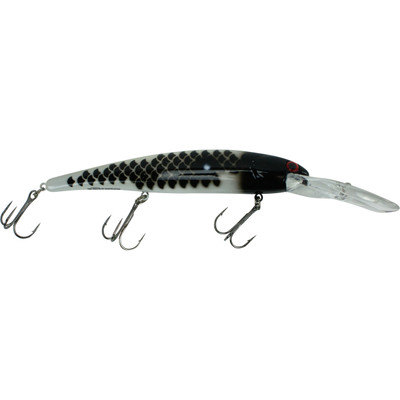 Bandit Walleye Deep Chrome Fruit Dots Bait (White)