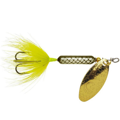 Worden's Original Rooster Tail Yellow-Black