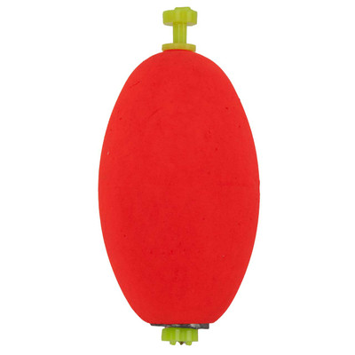 Thill Foam Float Weighted Oval 2.5 inch, Red