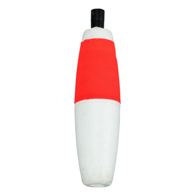 Thill Foam Cigar Float - Peg Slip Red-White