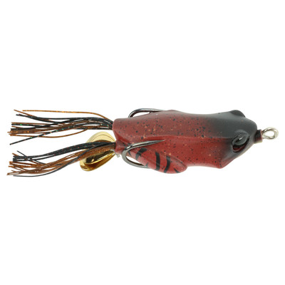 Terminator Walking Frog Floating Bass Lure Black & Red