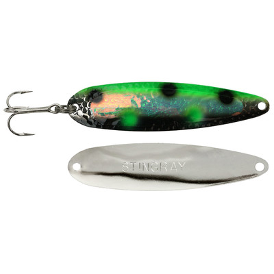 Michigan Stinger Stingray Spoon Limited Edition - Hammered Green Mamba