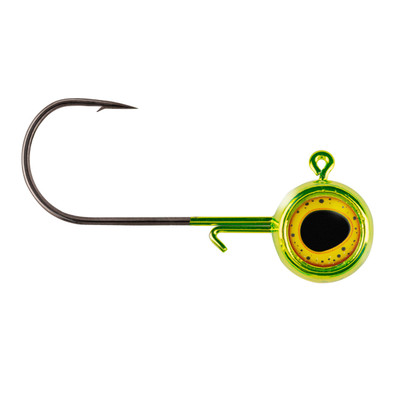 Northland Deep-Vee Jig Metallic Chartreuse