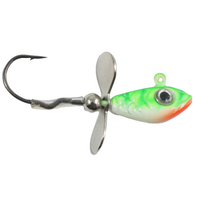 Northland Whistler Jig UV Glo Perch