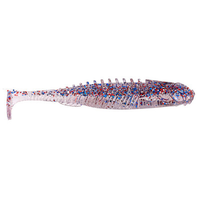 Northland Eye-Candy Paddle Shad Firecracker