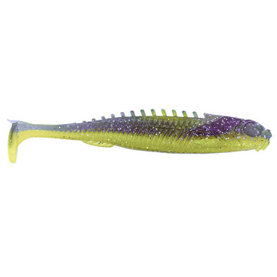 Northland Tackle Eye-Candy Paddle Shad - 3.5 - Purple Shad