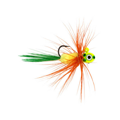 Northland Tungsten Flat Fry Fly 1/16 Oz, #10 Hk Woodtick