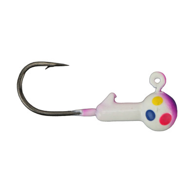 Northland Gum-Ball Jig Head Super-Glo Purple Wonder