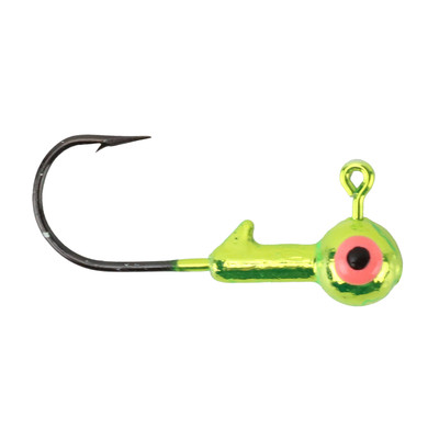 Northland Gum-Ball Jig Head Metallic Chartreuse