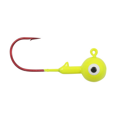 Northland Gum-Ball Jig Head Chartreuse