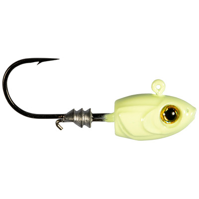 Z-Man Micro Shad HeadZ - 3/16 oz - Glow