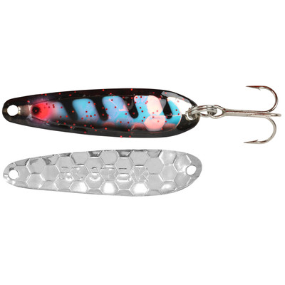 Silver Streak Rattle Streak Spoon Anti-Freeze Perch; 3/8 oz.