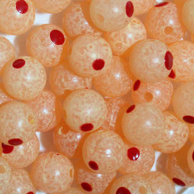 Fish Eye White Fishing Premium Trout/Salmon/Steelhead Beads 8mm 25Ct Egg  Roe Fry