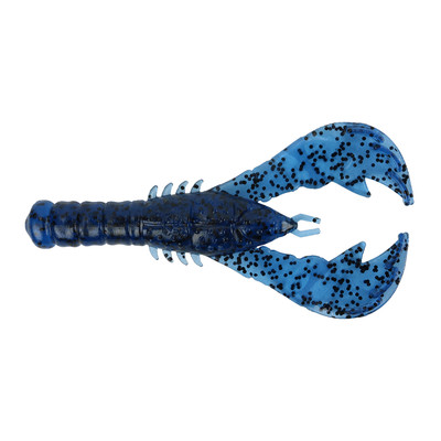 Yamamoto Yama Craw Soft Bait Blue w/ Large Black Flake