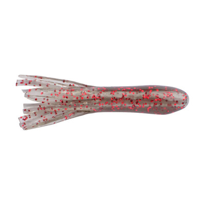 Berkley PowerBait Atomic Tubes Clear Brown Red Fleck